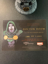 Load image into Gallery viewer, DIAMOND SELECT MARVEL DOCTOR DOOM 1/2 SCALE RESIN STATUE OPEN BOX 505/1000
