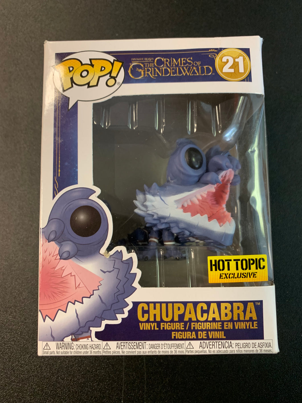 FUNKO POP FANTASTIC BEASTS THE CRIMES OF GRINDELWALD CHUPACABRA HOT TOPIC EXCLUSIVE 21