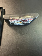 Load image into Gallery viewer, SEGA GENESIS 16-BIT NFL SPORTS TALK FOOTBALL ‘93 STARRING JOE MONTANA CASE &amp; GAME TESTED WORKS
