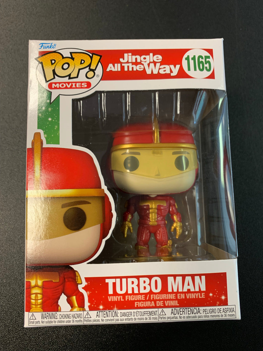 FUNKO POP MOVIES JINGLE ALL THE WAY TURBO MAN 1165