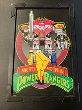 Load image into Gallery viewer, MIGHTY MORPHING POWER RANGERS CLASSIC MEGAZORD FRAMES ART PRINT

