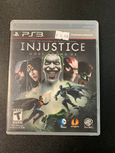 Load image into Gallery viewer, PLAYSTATION 3 PS3 INJUSTICE GODS AMONG US PREOWNED TESTED WORKS

