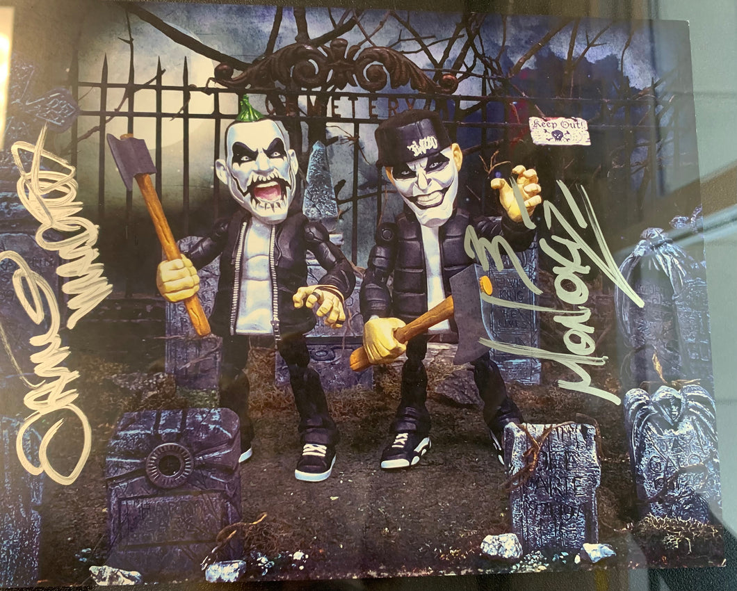 TWIZTID SIGNED AUTOGRAPH PRINT IN 11x14 FLOAT FRAME