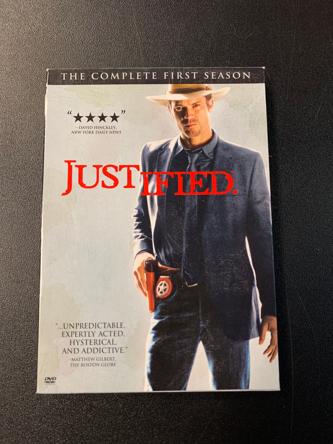 JUSTIFIED THE COMPLETE FIRST SEASON DVD PREOWNED