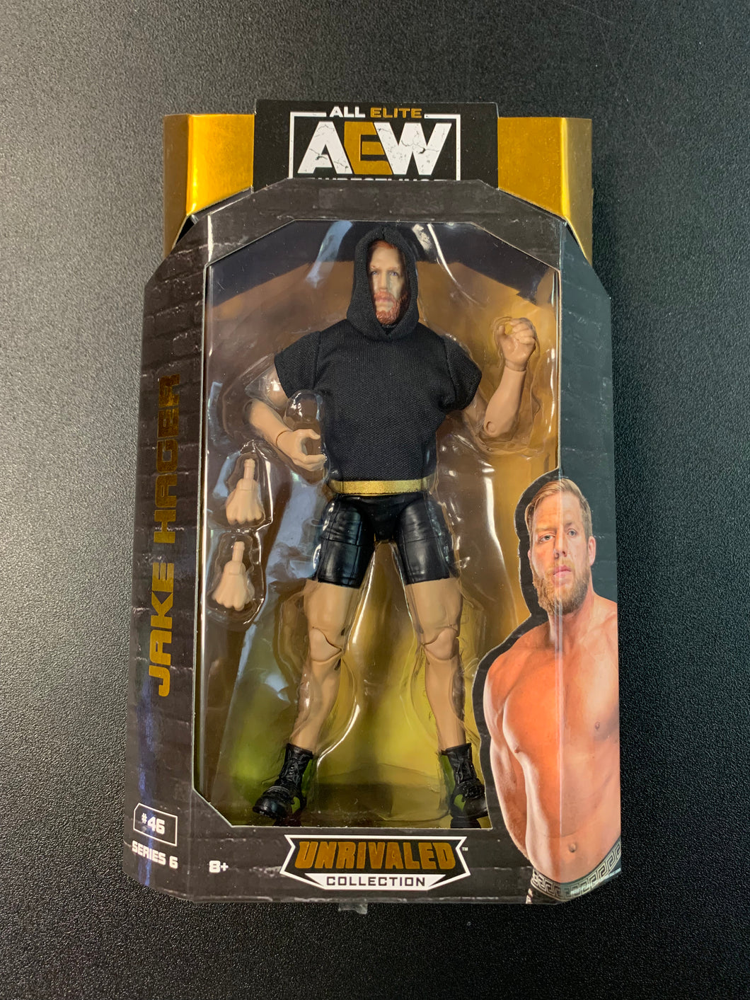 AEW UNRIVALED COLLECTION JAKE HAGER #46 SERIES 6