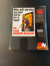 Load image into Gallery viewer, AQUARIUS THE TEXAS CHAINSAW MASSACRE 500 PIECE PUZZLE
