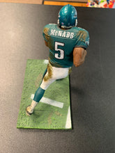 Load image into Gallery viewer, NFL EAGLES LOOSE MCNABB FIGURE WITH BASE GREEN JERSEY BROKEN BACK FOOT PEG
