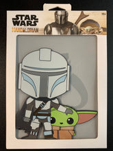 Load image into Gallery viewer, STAR WARS THE MANDALORIAN AND CHILD GIANT PIN
