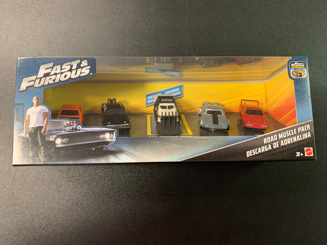 MATTEL FAST & FURIOUS ROAD MUSCLE PACK