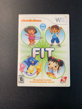 Load image into Gallery viewer, WII NICKELODEON FIT GAME PREOWNED TESTED WORKS
