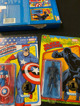 Load image into Gallery viewer, HASBRO MARVEL LEGENDS MARVEL COMICS PRESENTS BLACK PANTHER &amp; CAPTAIN AMERICA KENNER FIGURES 1st EDITIONS UNPUNCHED
