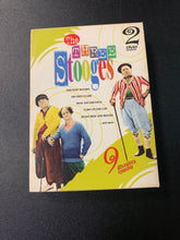 Load image into Gallery viewer, THE THREE STOOGES 2 DVD SET 9 HILARIOUS EPISODES PREOWNED
