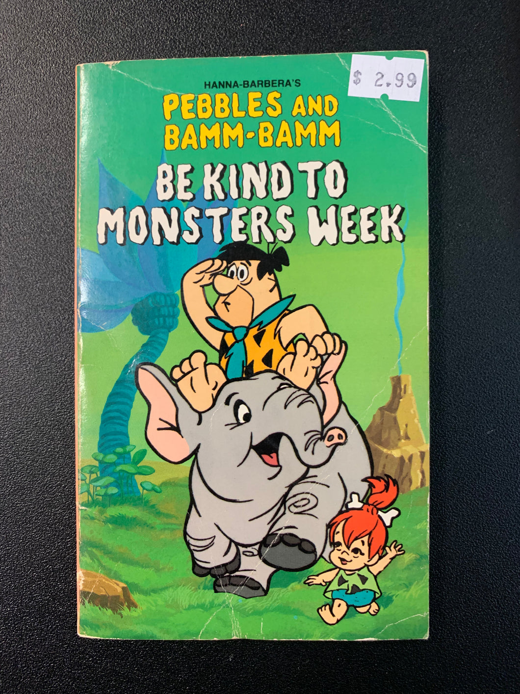 HANNA-BARBERA’S PEBBLES AND BAMM-BAMM BE KIND TO MONSTERS WEEK BOOK