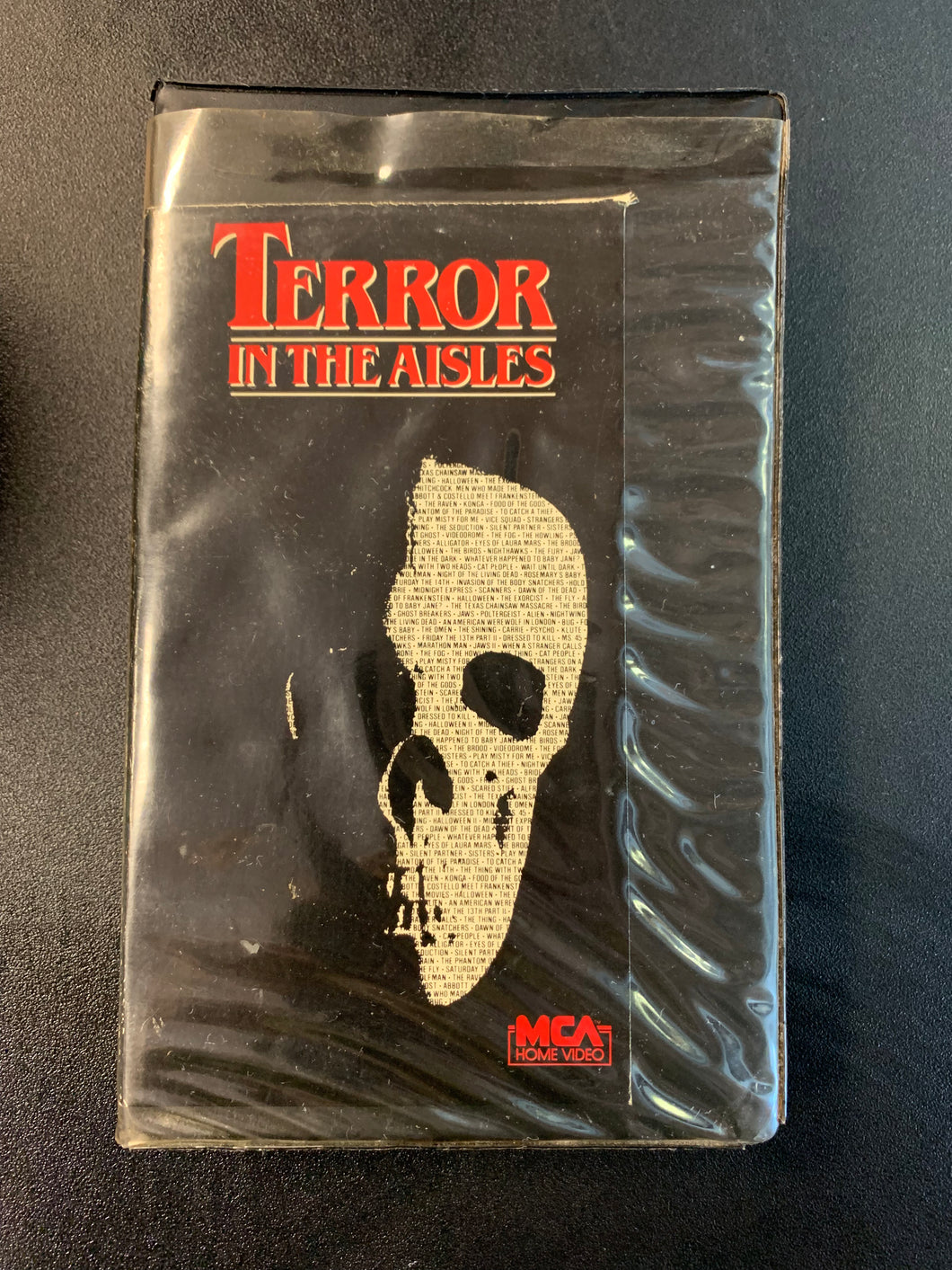TERROR IN THR AISLES VHS PRE-OWNED