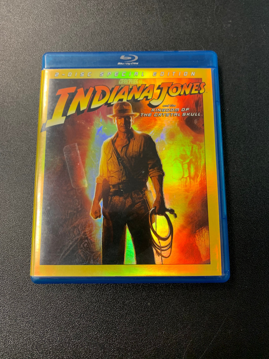 INDIANA JONES AND THE KINGDOM OF THE CRYSTAL SKULL 2 DISC SPECIAL EDITION BLU-RAY DVD PREOWNED
