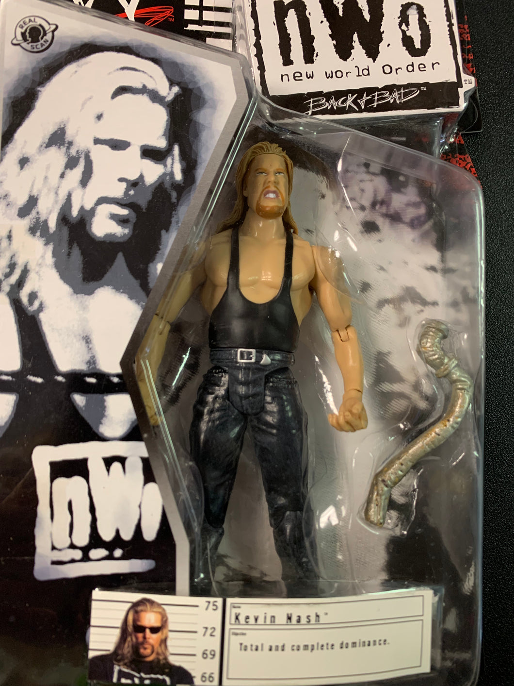 JAKKS PACIFIC WWE NWO BACK & BAD KEVIN NASH