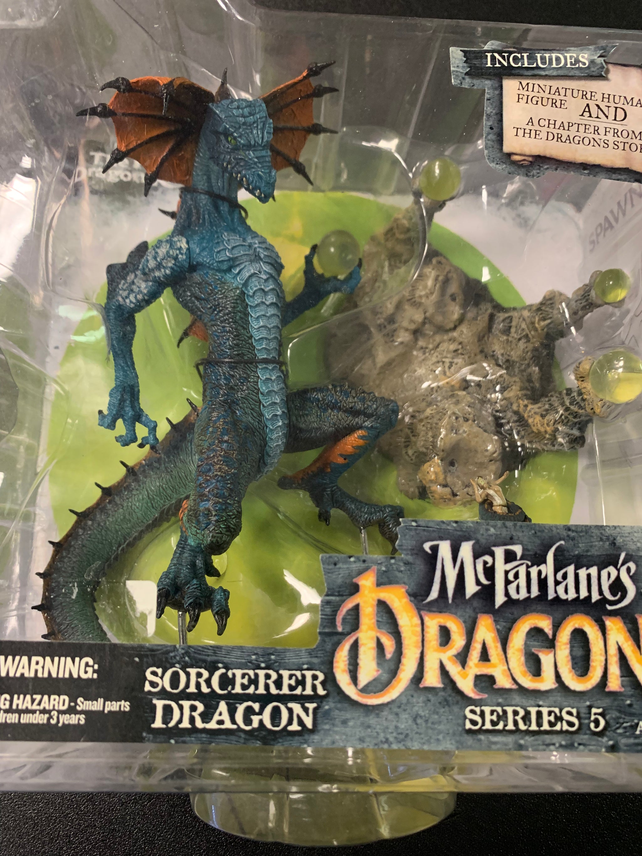 MCFARLANE'S DRAGONS SERIES 5 SORCER DRAGON – Hitchhiker Toys