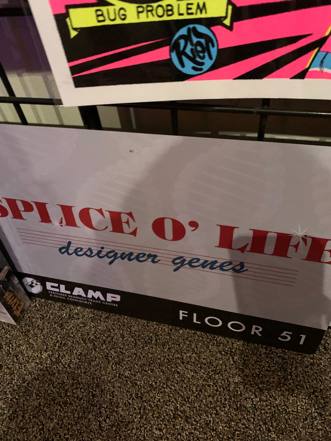 SPLICE O’ LIFE METAL SIGN