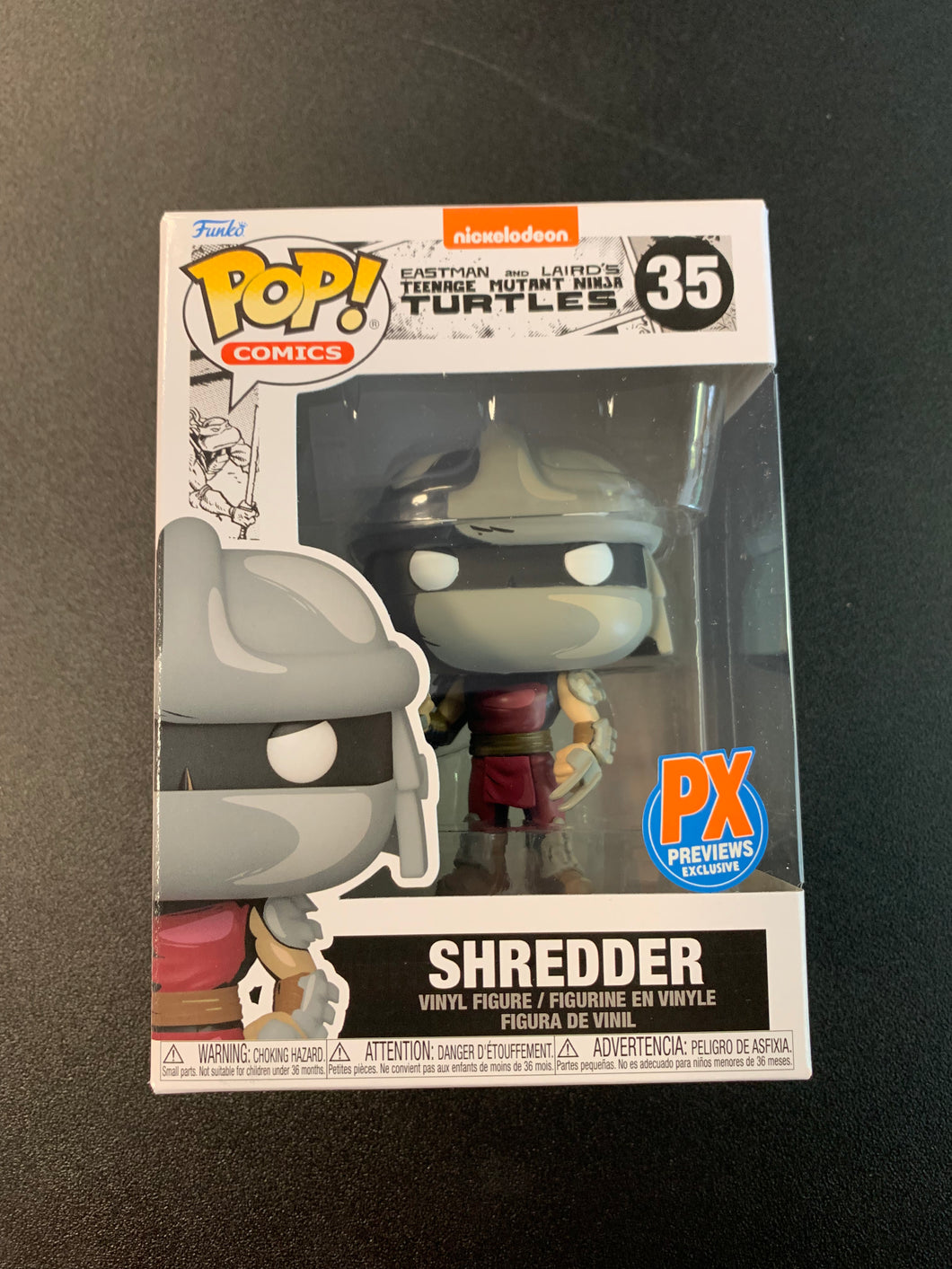 FUNKO POP COMICS NICKELODEON EASTMAN AND LAIRD’S TMNT SHREDDER PX PREVIEWS EXCLUSIVE 35