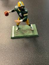Load image into Gallery viewer, MCFARLANE NFL GREEN BAY PACKERS LOOSE FAVRE 4 MINI FIGURE WITH BASE GREEN JERSEY
