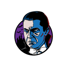 Load image into Gallery viewer, BELA LUGOSI DRACULA ENAMEL PIN

