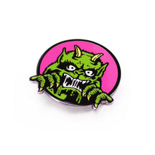 Load image into Gallery viewer, Moon Monster Enamel Pin Halloween
