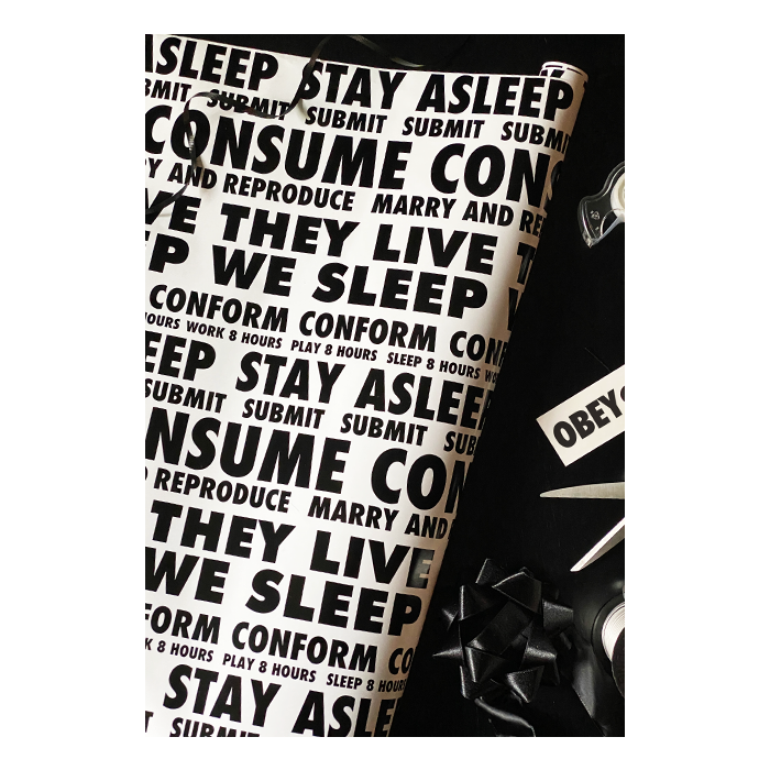 THEY LIVE WRAPPING PAPER